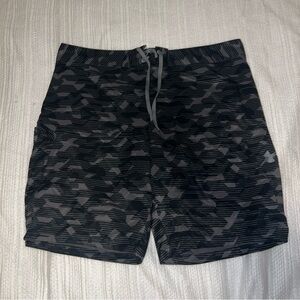 Under Armour Gray Camo Board Shorts